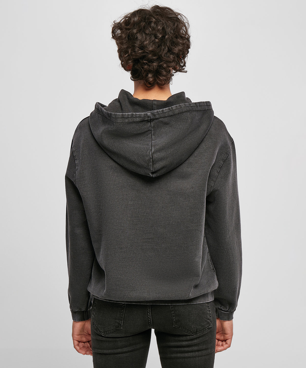 Women's acid washed oversized hoodie
