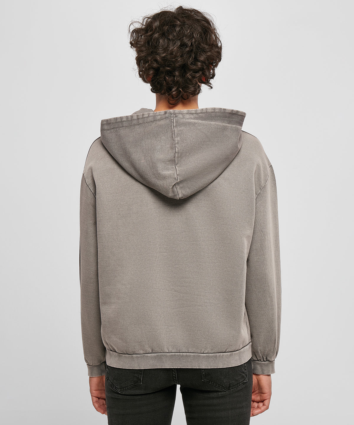 Women's acid washed oversized hoodie