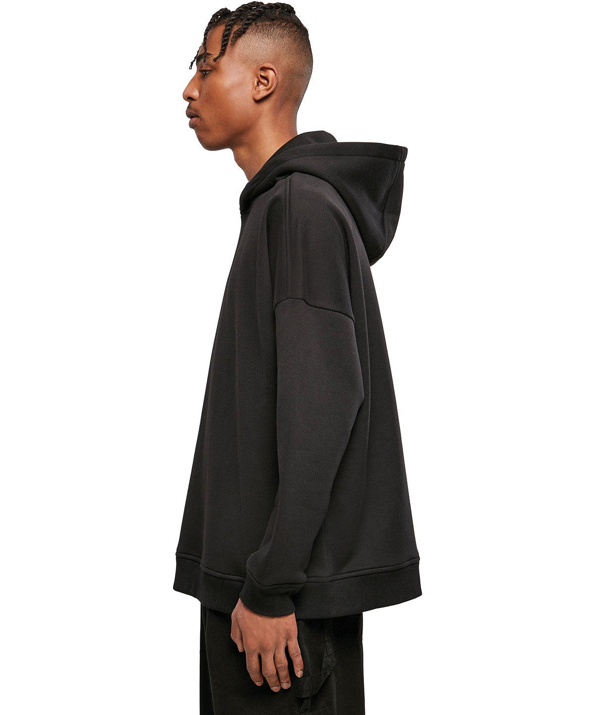 Oversized cut-on sleeve hoodie