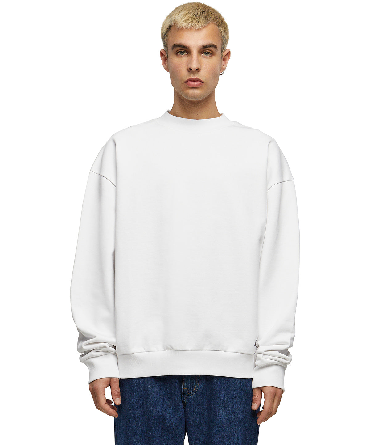 Ultra-heavy cotton crew neck