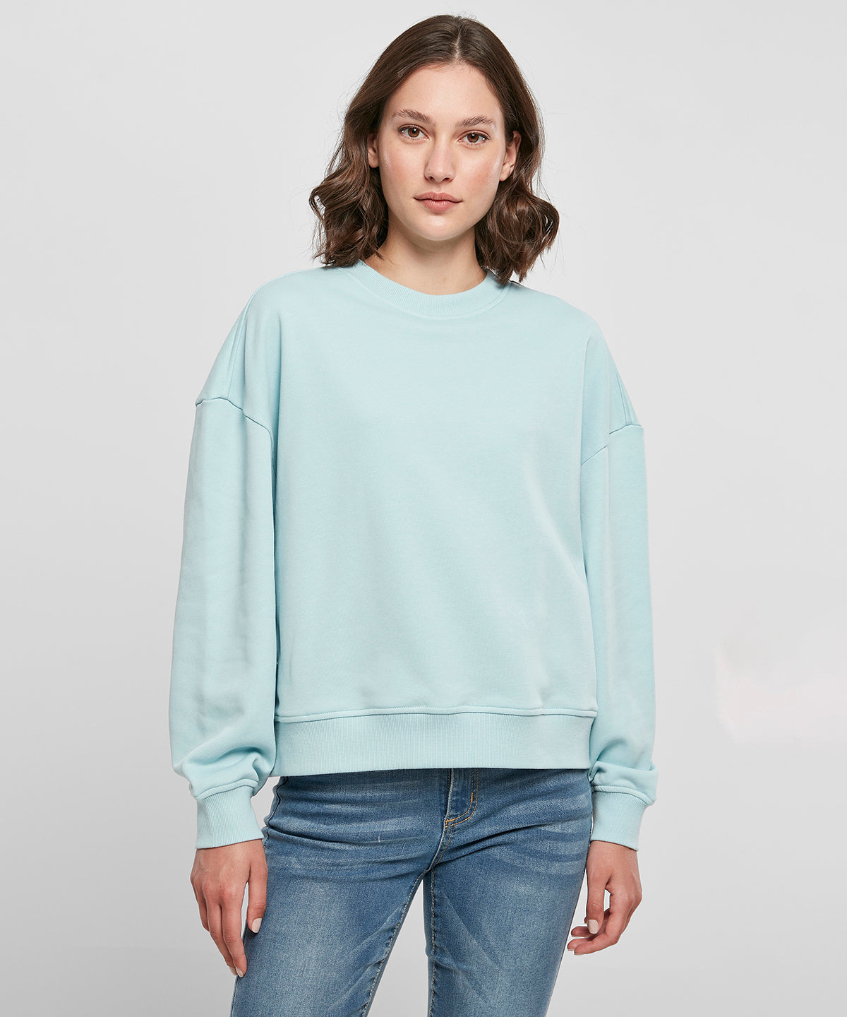 Women’s oversized crew neck sweatshirt