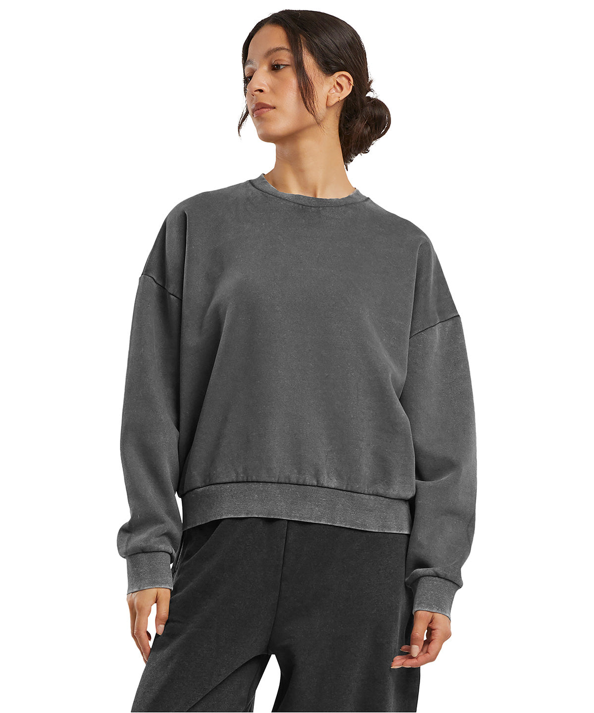 Women’s vintage heavy crew neck