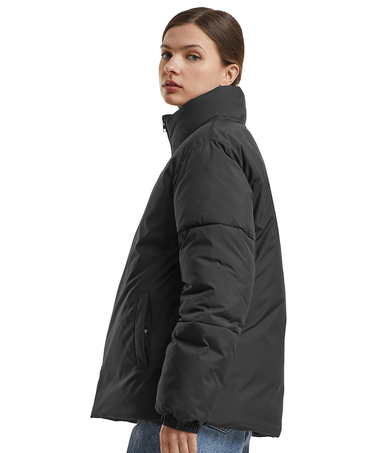 Women’s loose puffer jacket