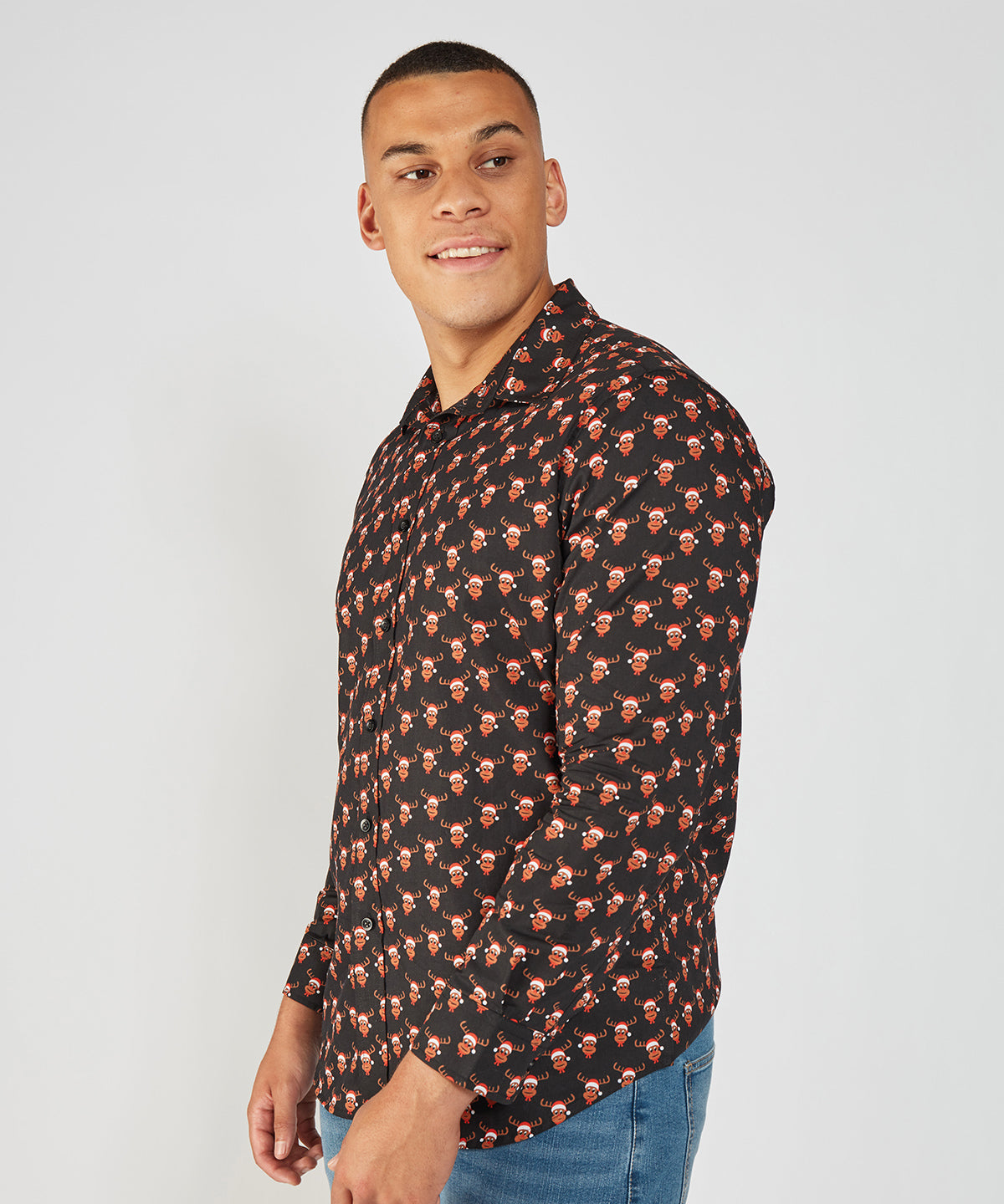 Printed Christmas shirt