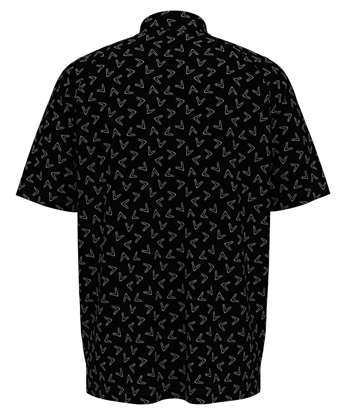 All-over large chev printed polo