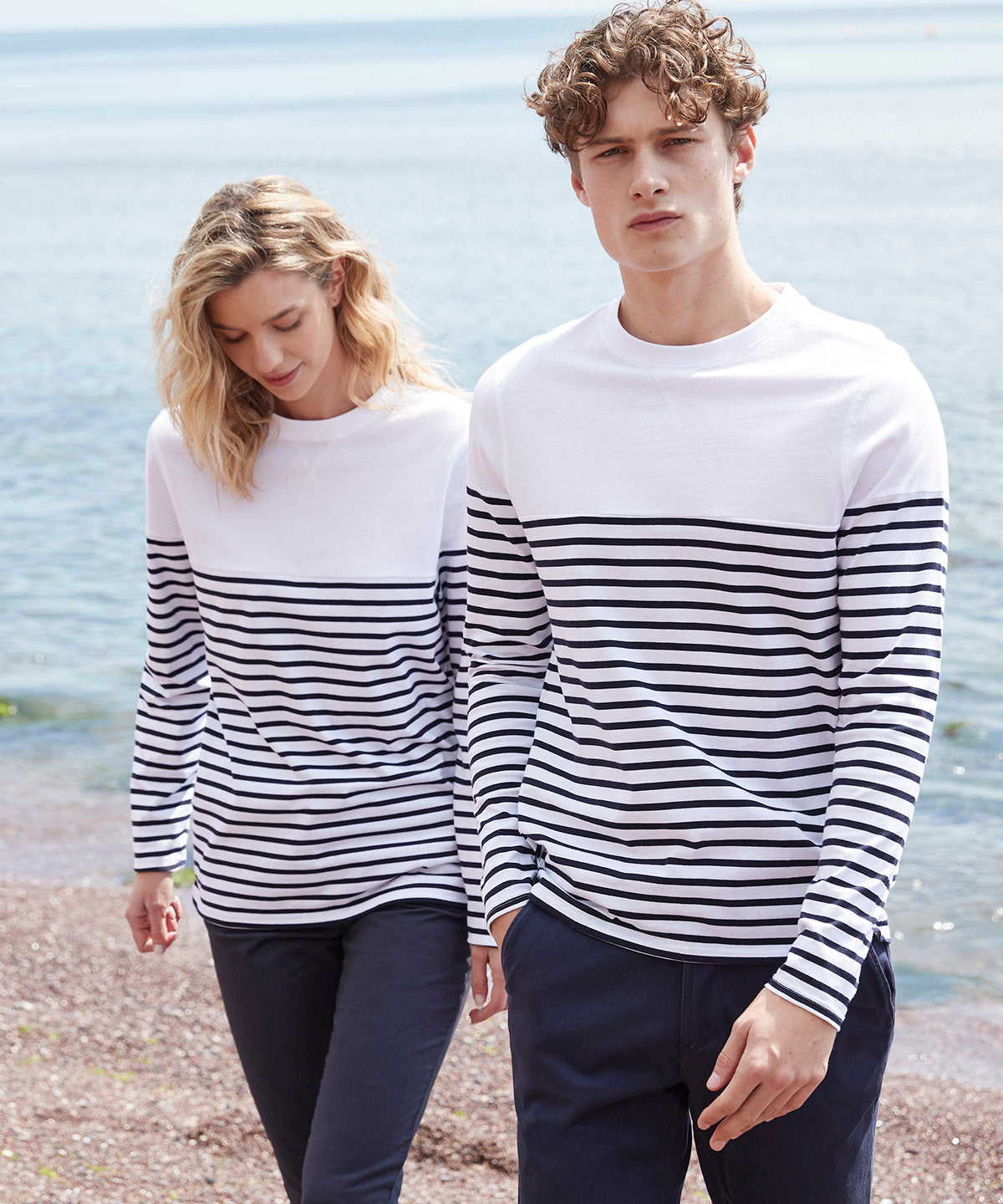 Long sleeve Breton striped T
