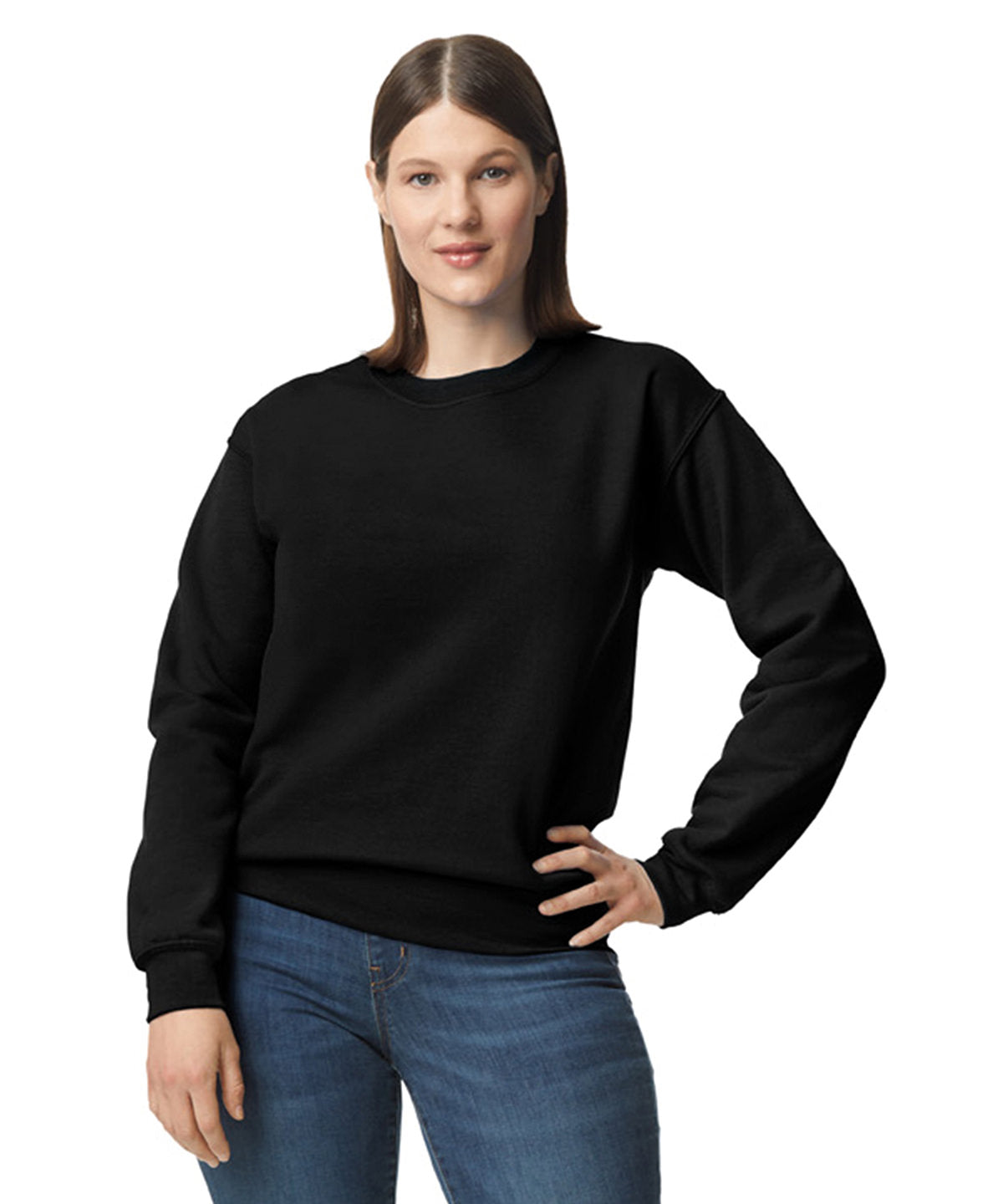 DryBlend® adult crew neck sweatshirt