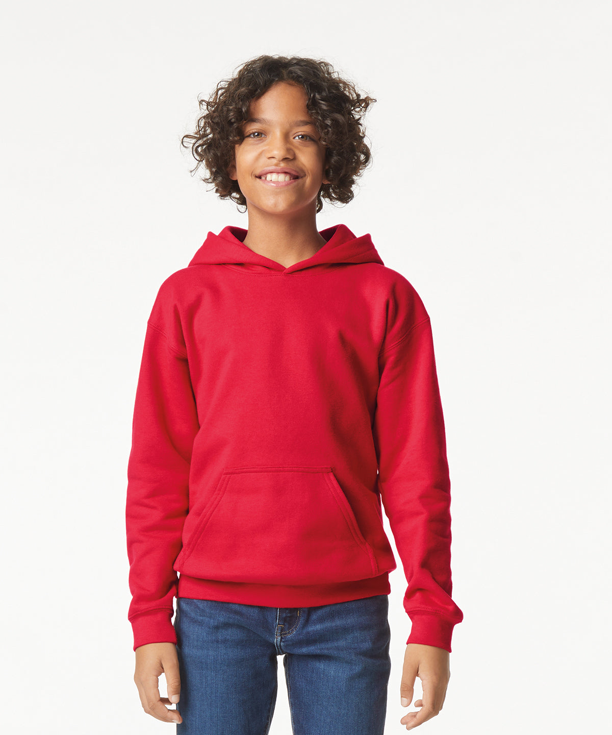 Softstyle™ midweight fleece youth hoodie