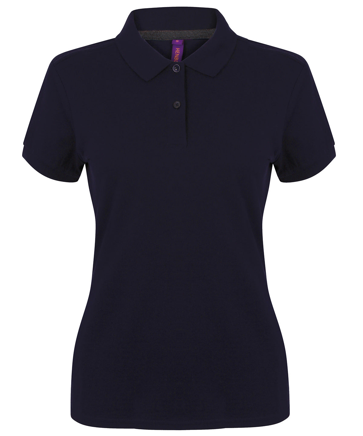 Women's micro-fine piqué polo shirt
