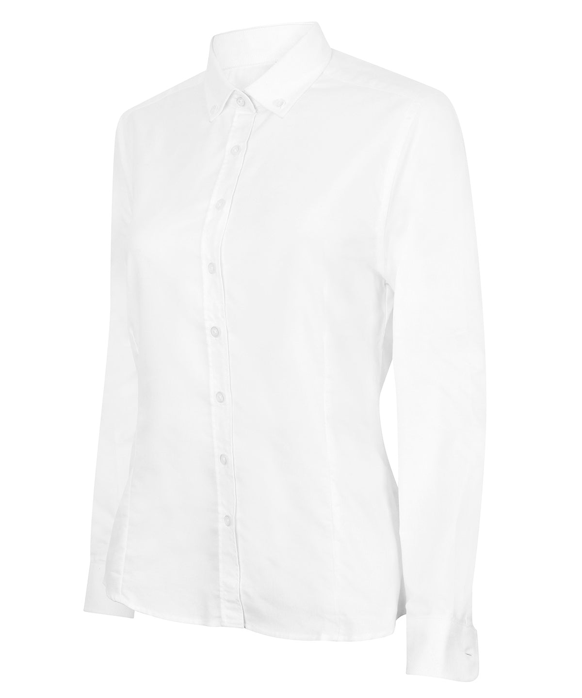 Women's modern long sleeve Oxford shirt