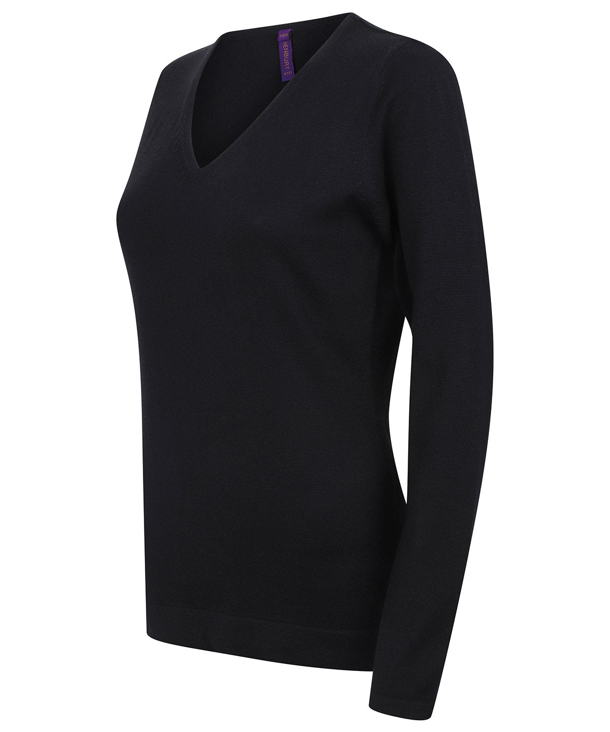 Women's 12 gauge v-neck jumper