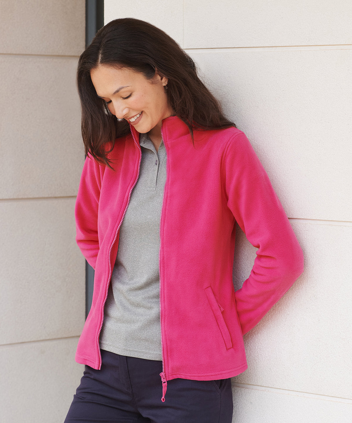 Women's microfleece jacket
