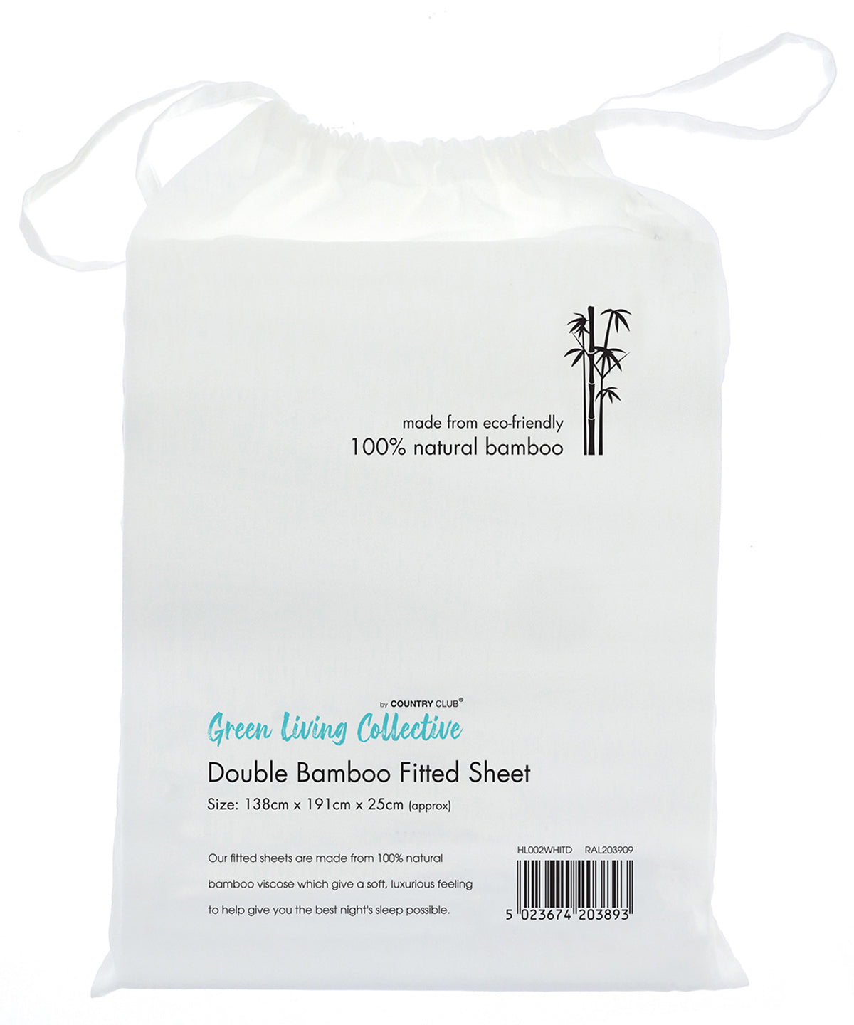 100% Bamboo fitted sheet