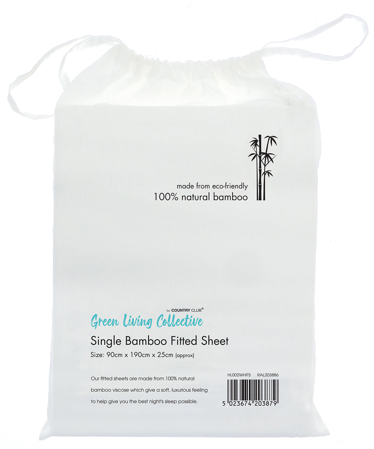 100% Bamboo fitted sheet