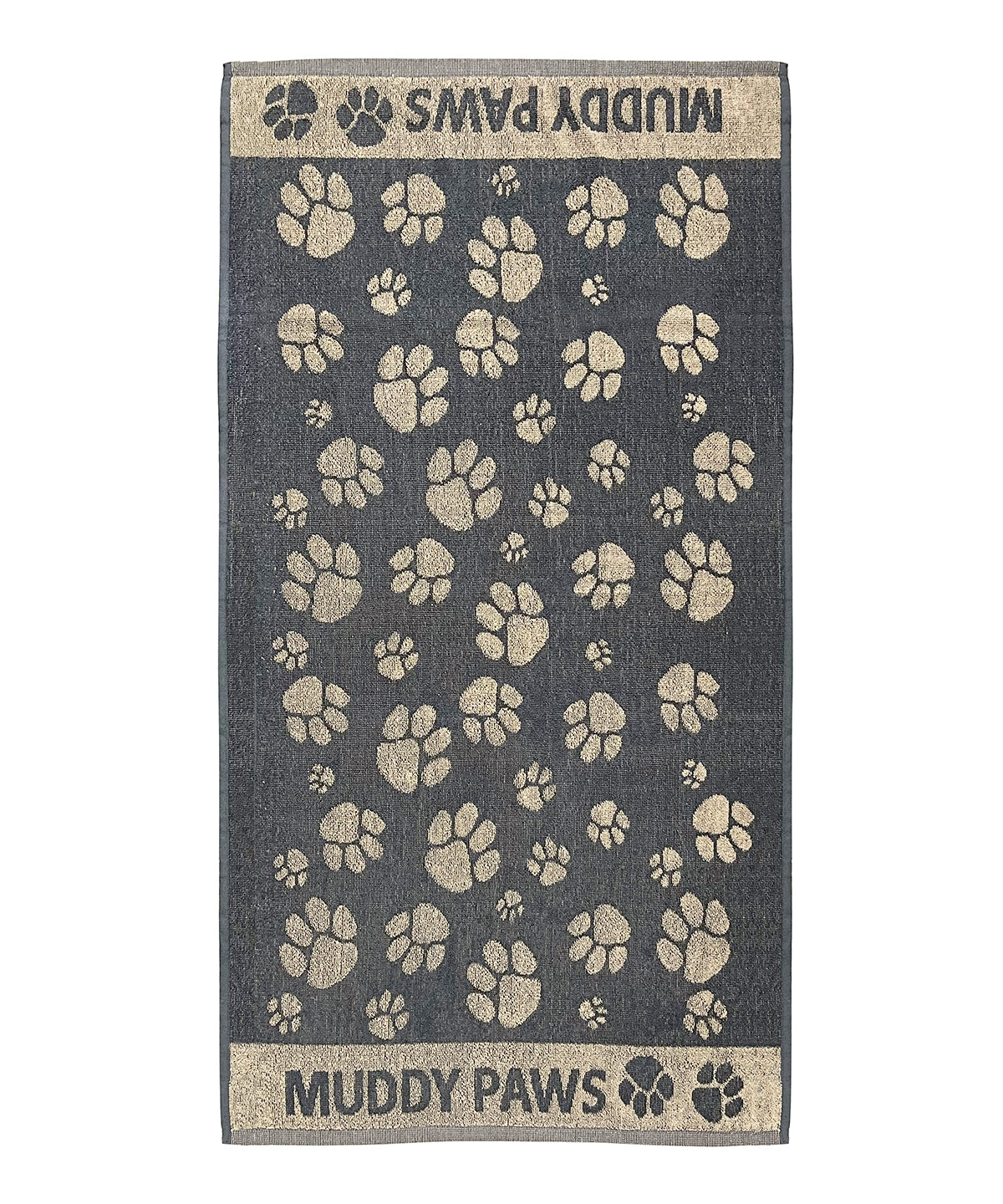 Jumbo terry jacquard dog towel