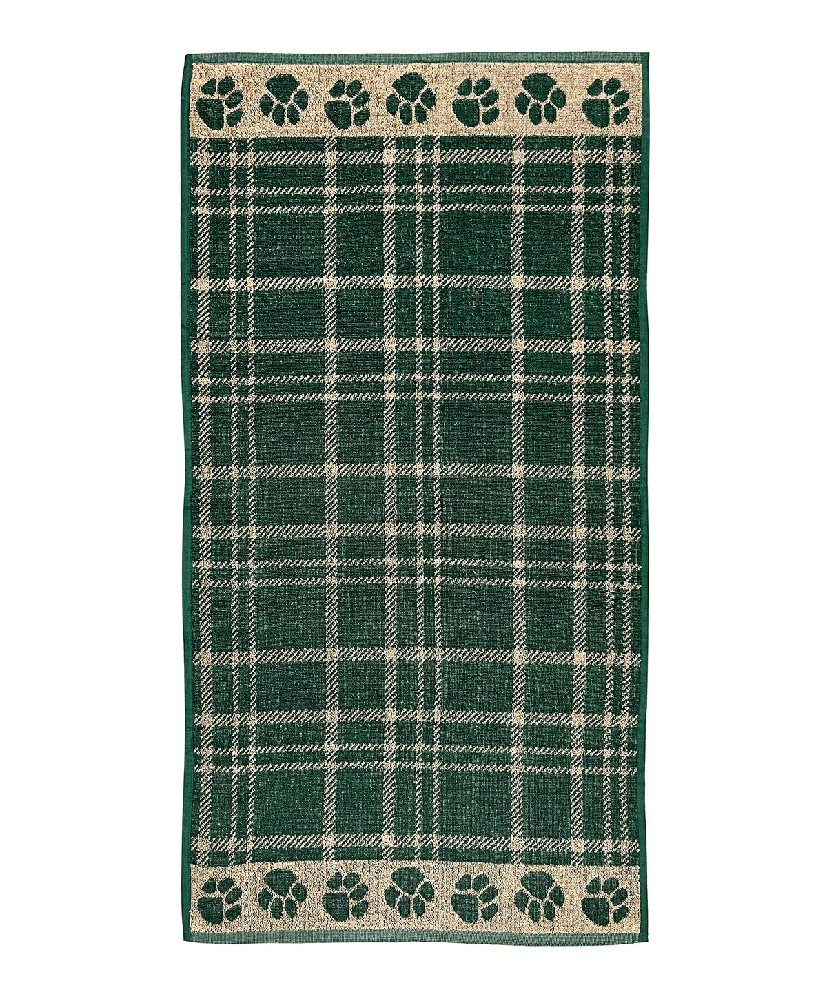 Jumbo terry jacquard dog towel