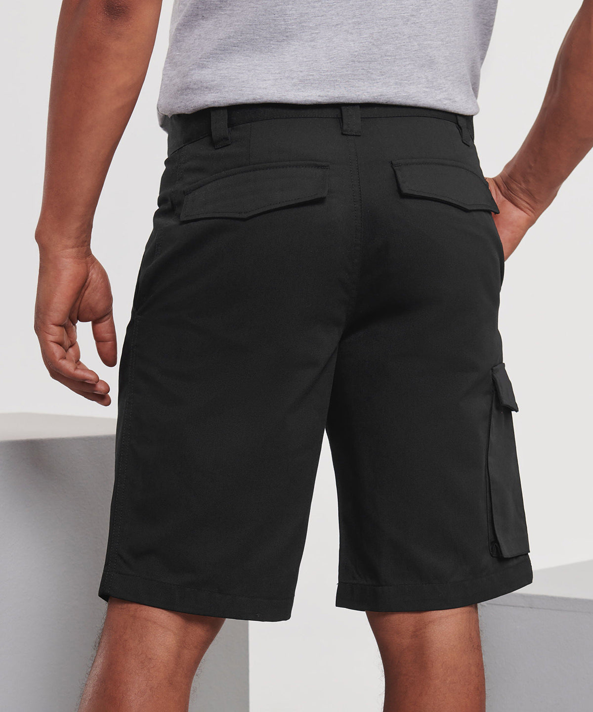 Polycotton twill workwear shorts