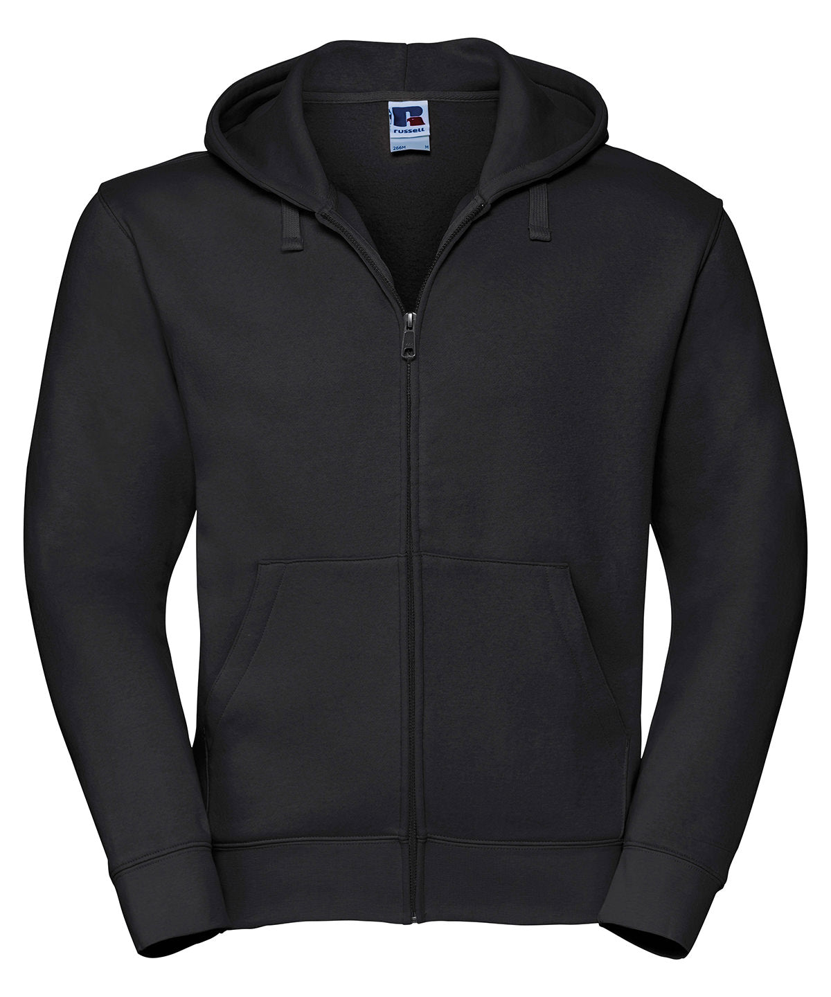 Authentic zipped hooded sweat