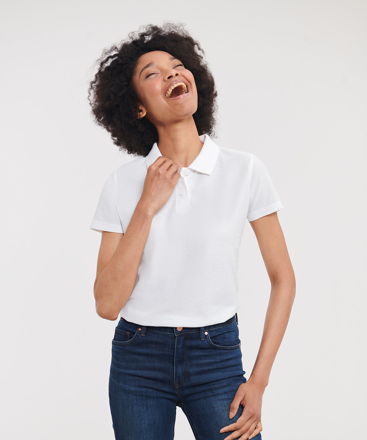 Women's classic polycotton polo