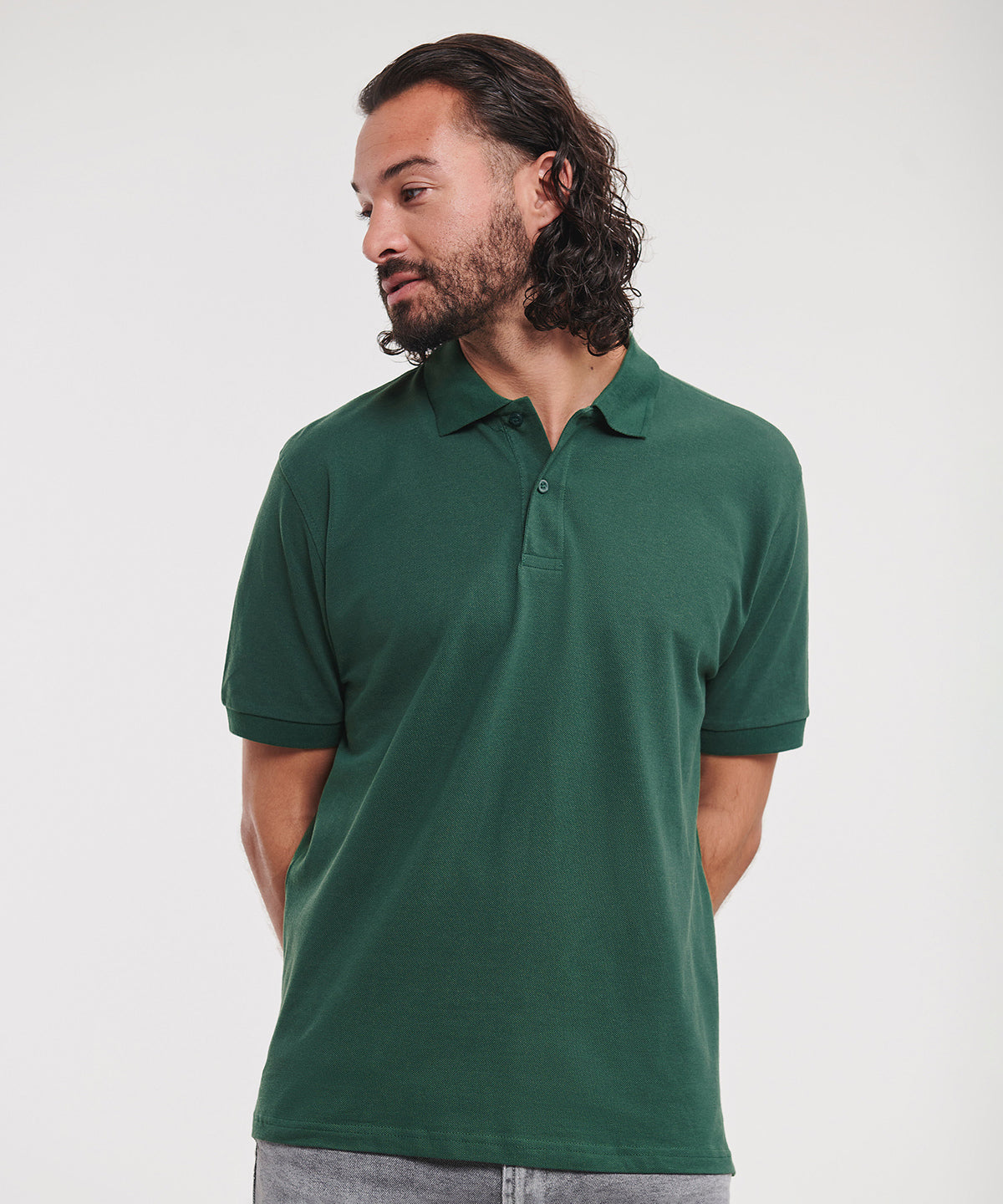 Classic cotton piqué polo