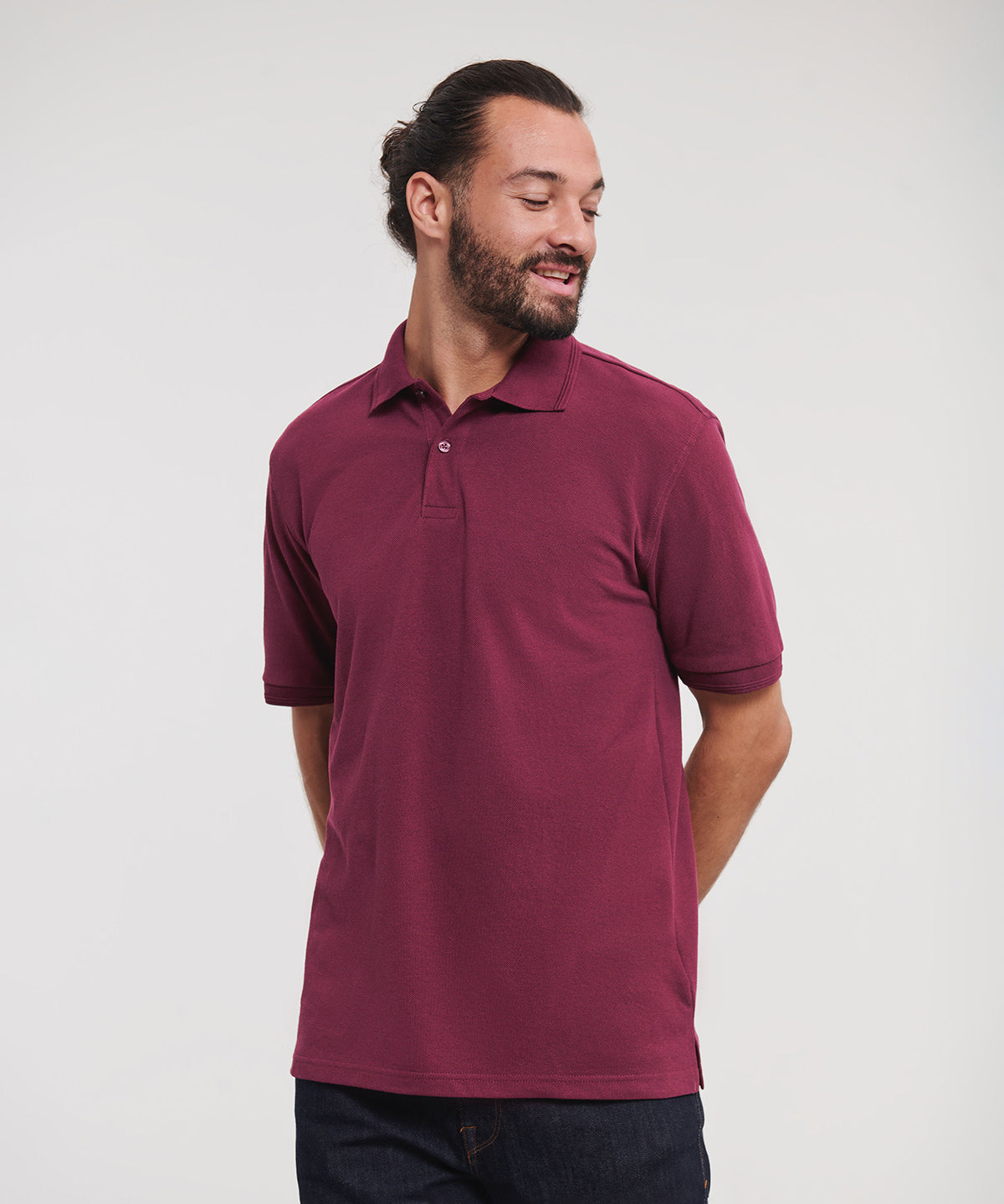 Hard-wearing 60°C wash polo
