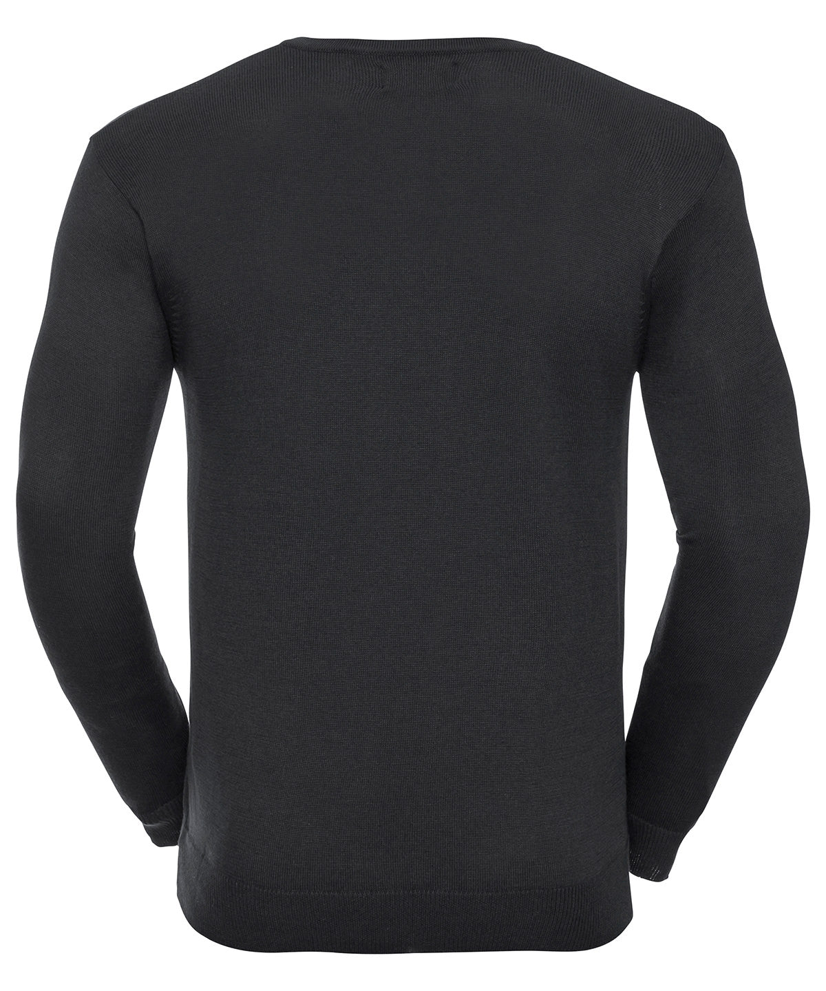 V-neck knitted sweater