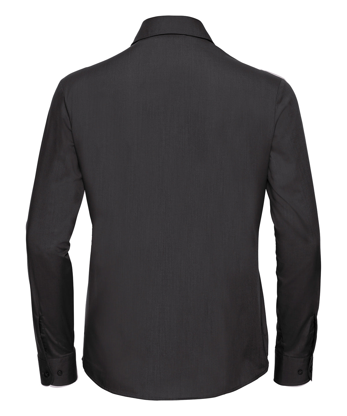 Women's long sleeve polycotton easycare poplin shirt