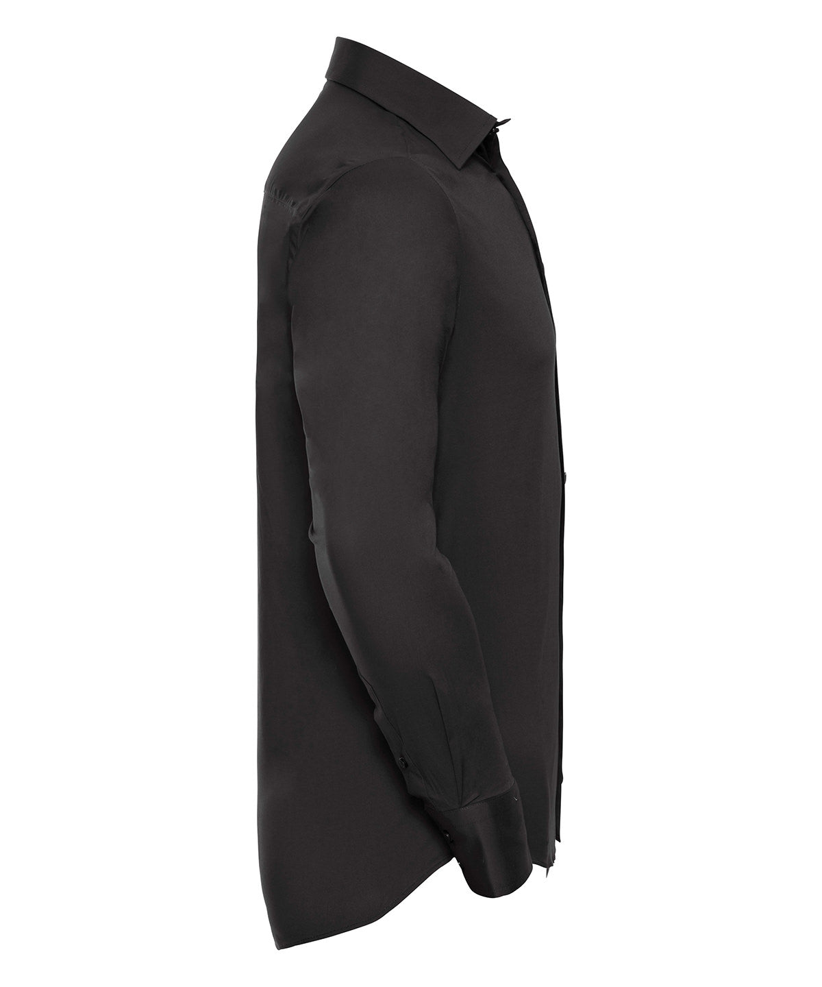 Long sleeve easycare fitted shirt