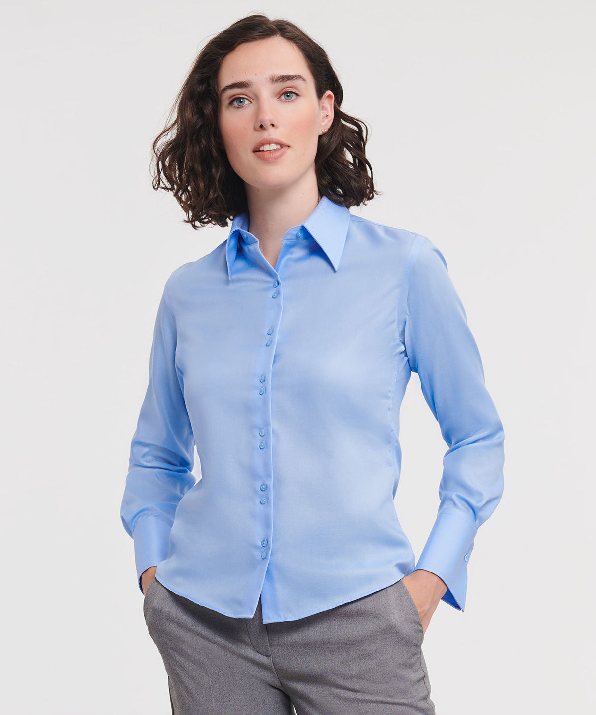 Women's long sleeve ultimate non-iron shirt