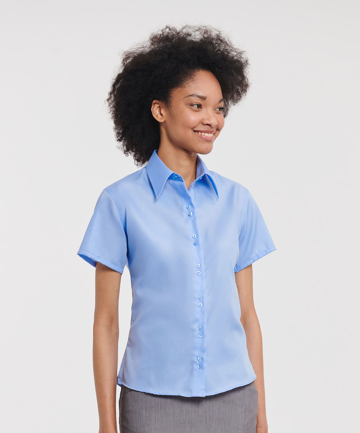 Women's short sleeve ultimate non-iron shirt