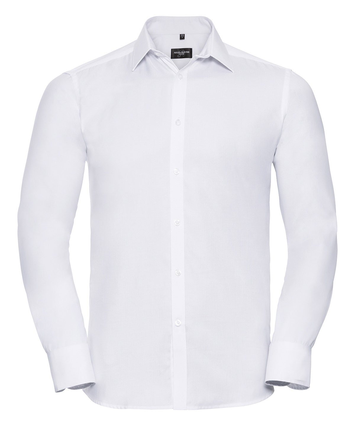 Long sleeve herringbone shirt