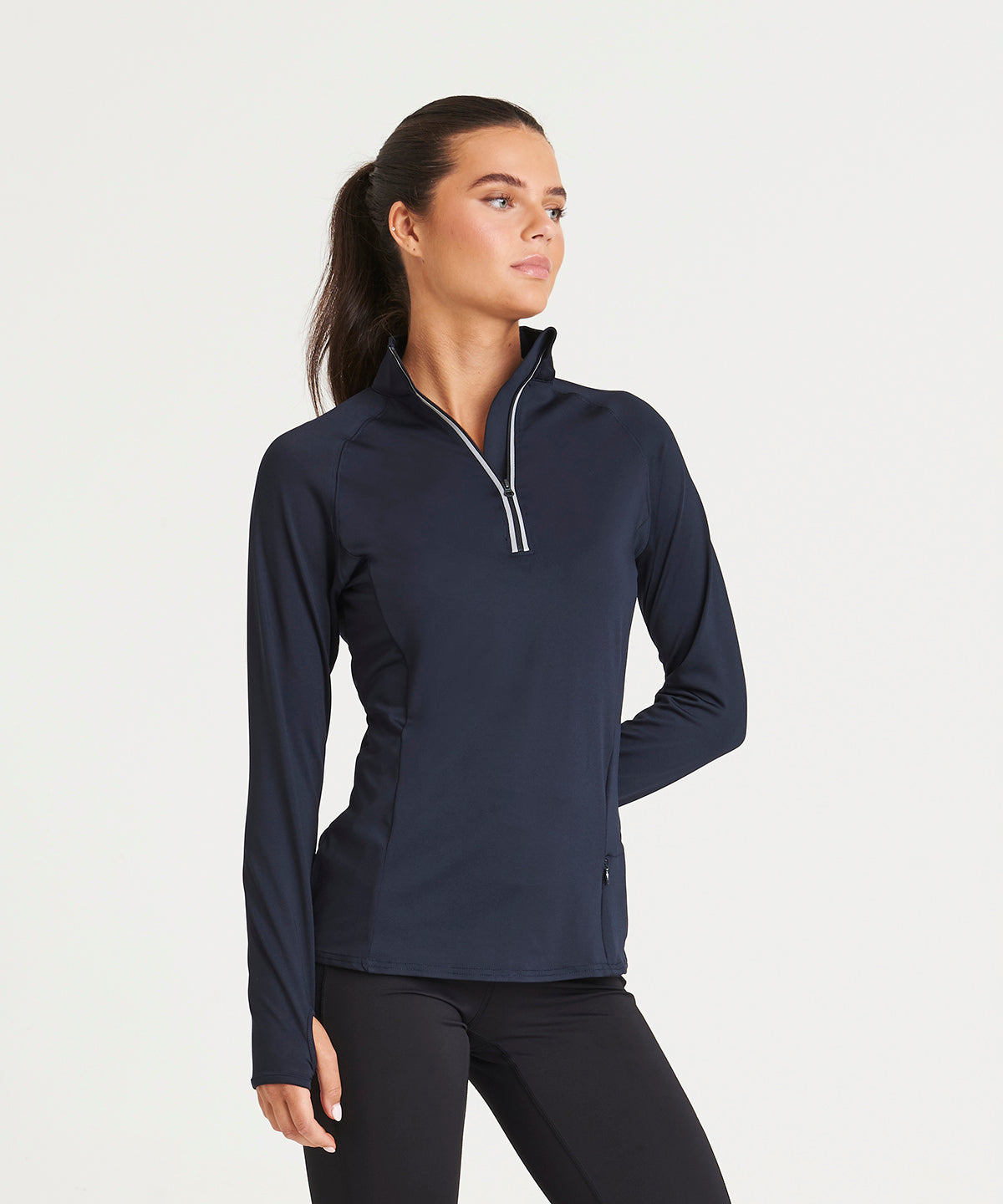 Women's Cool Flex long half-zip top