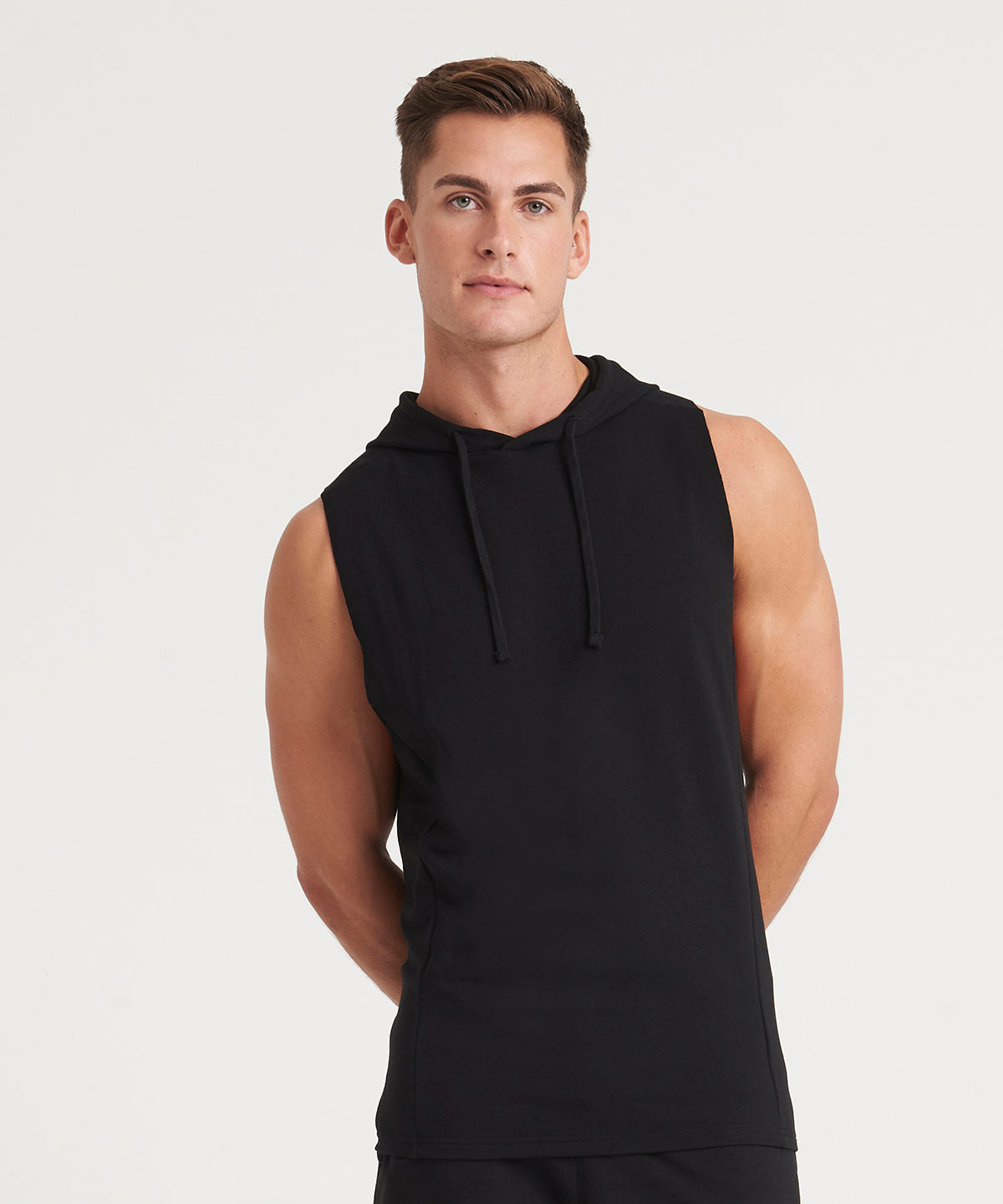 Urban sleeveless muscle hoodie