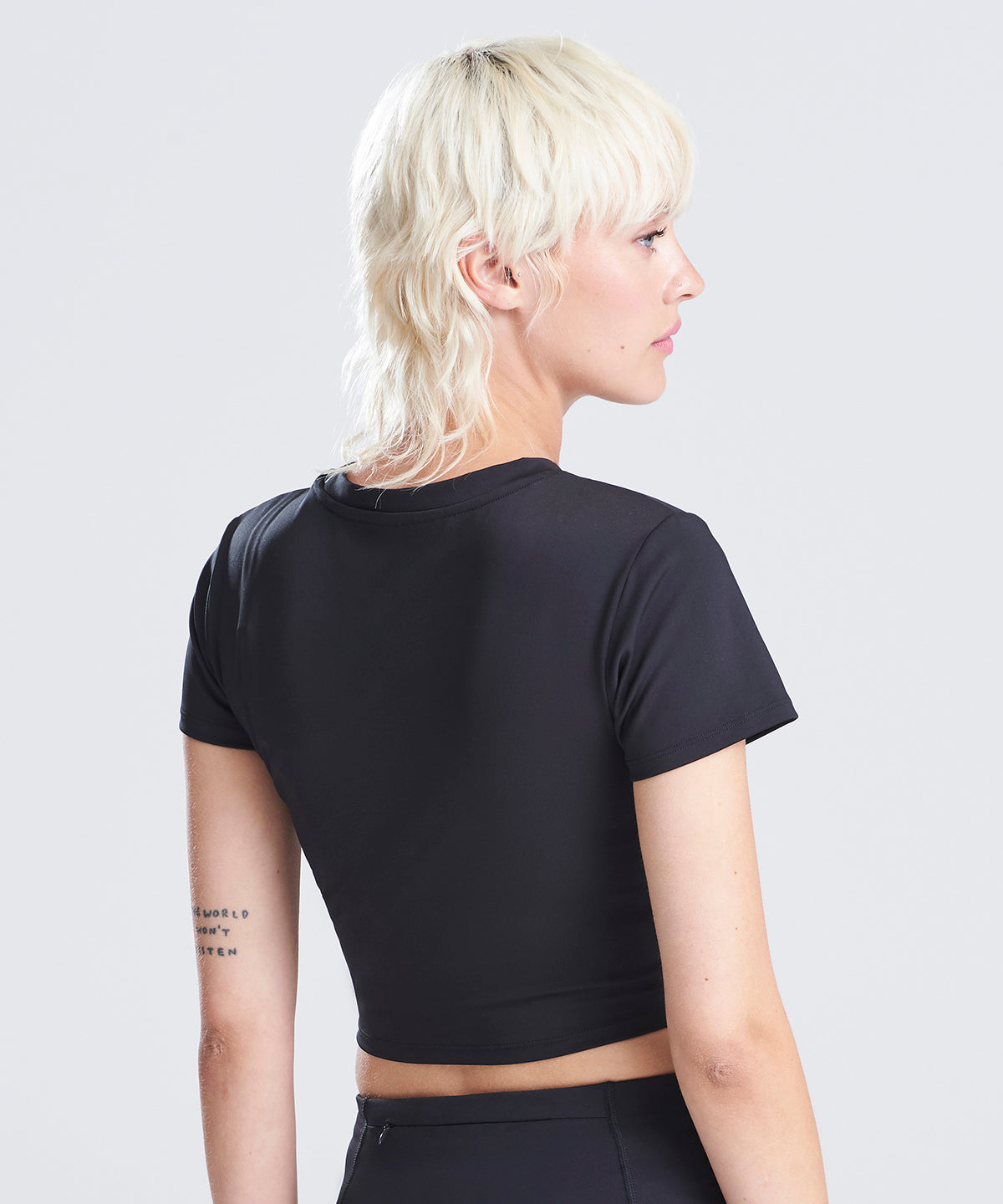Women’s recycled cropped T