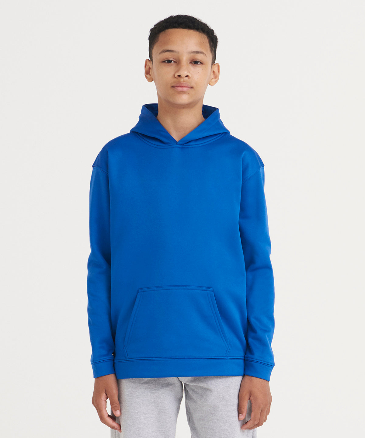 Kids sports polyester hoodie