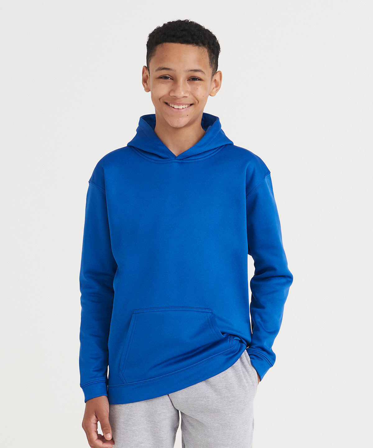 Kids sports polyester hoodie