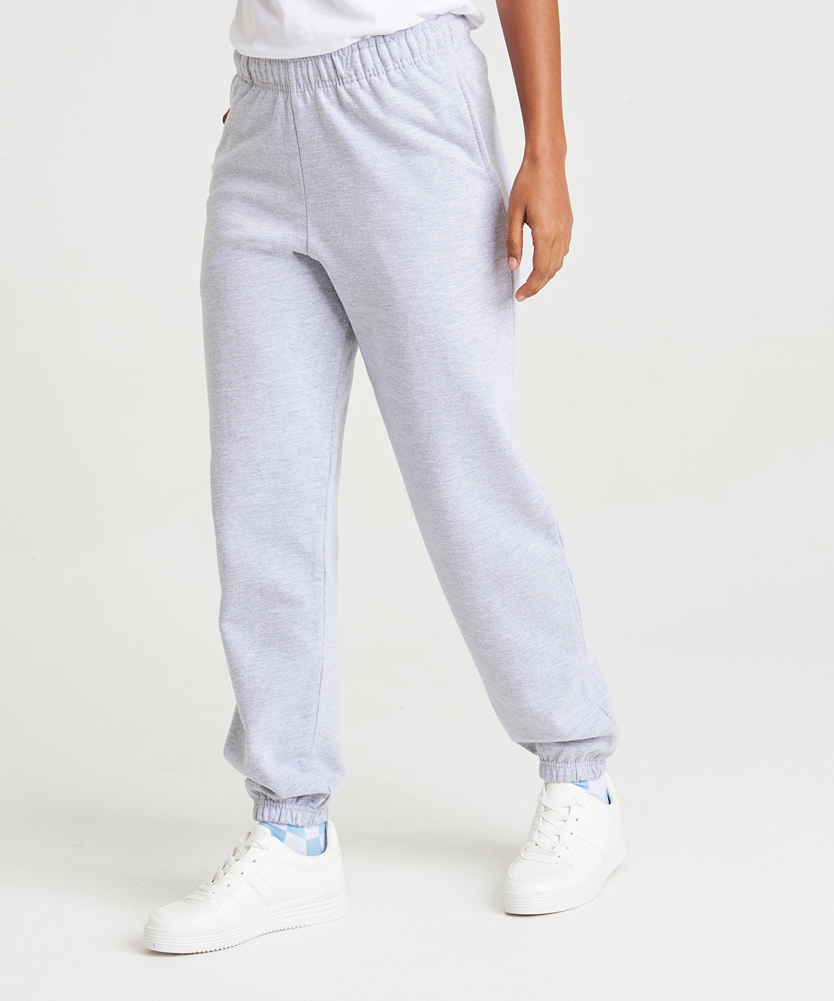 College cuffed sweatpants