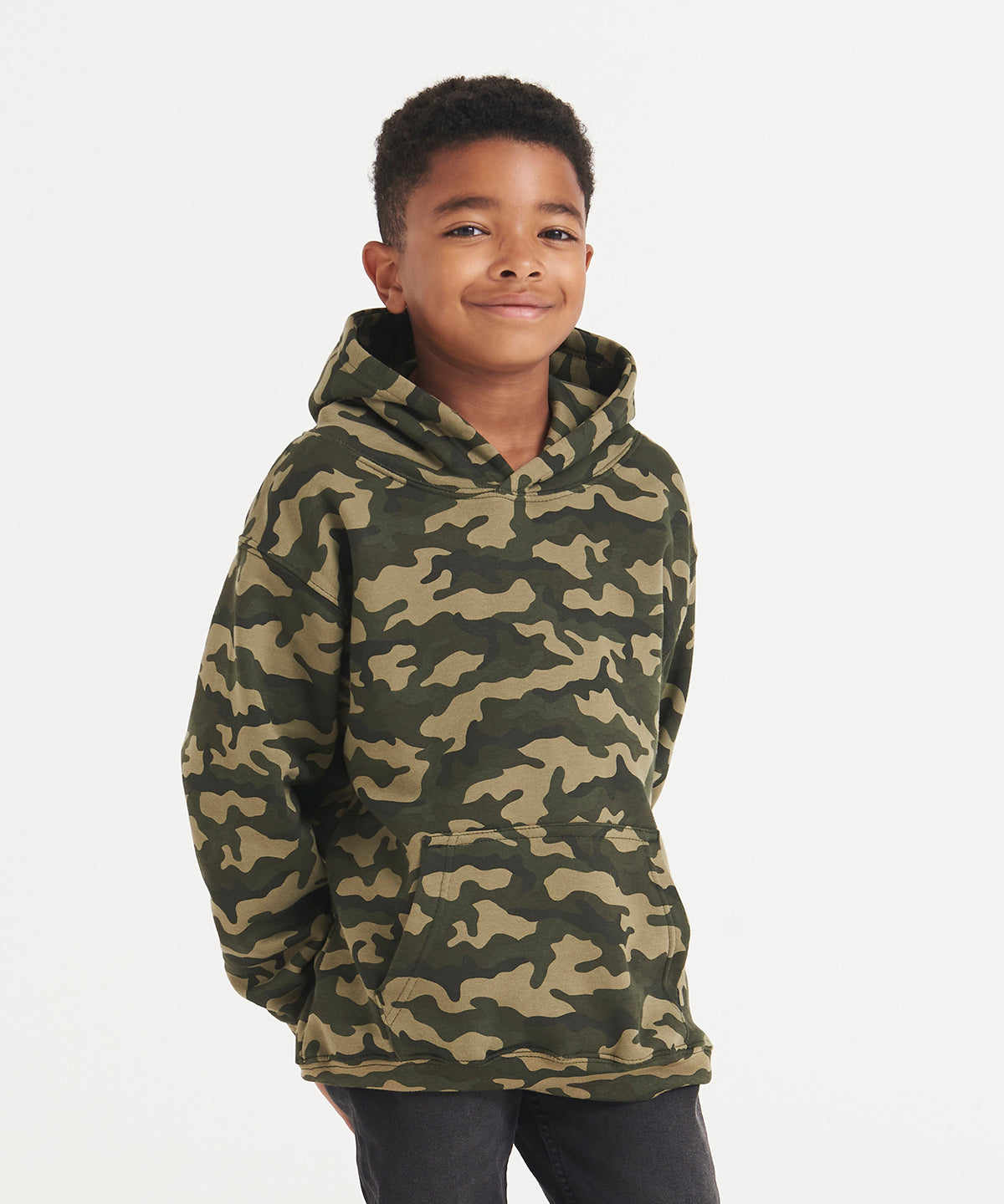 Kids camo hoodie