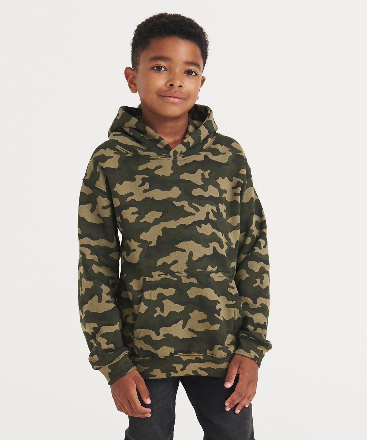 Kids camo hoodie