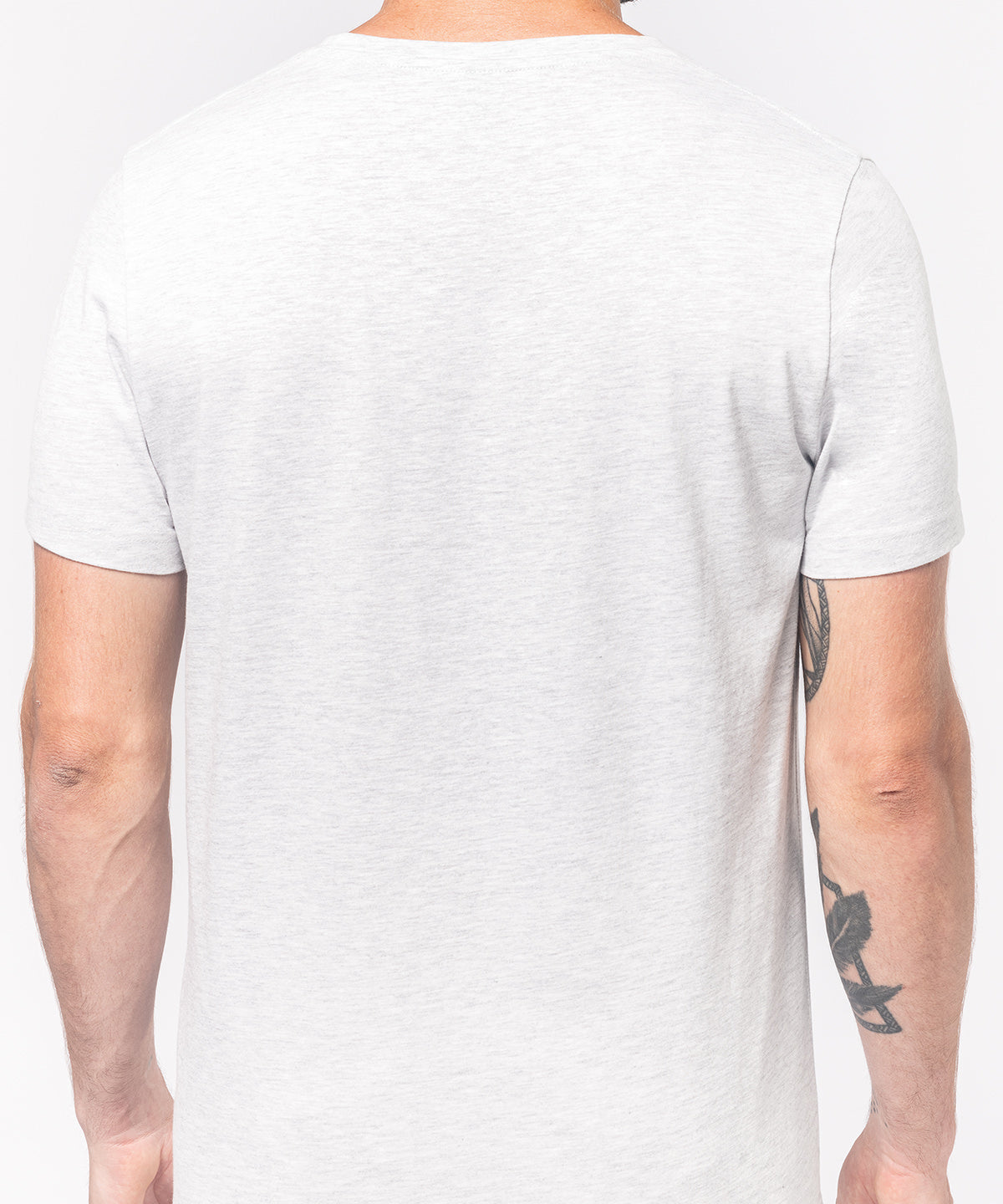 Men's short-sleeved V-neck T-shirt