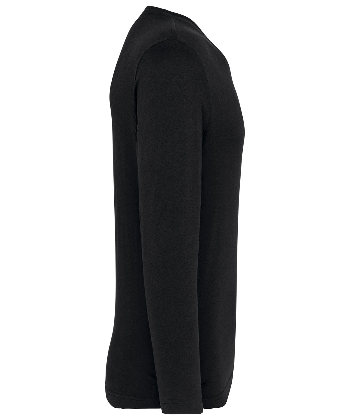 Men's long-sleeved crew neck T-shirt