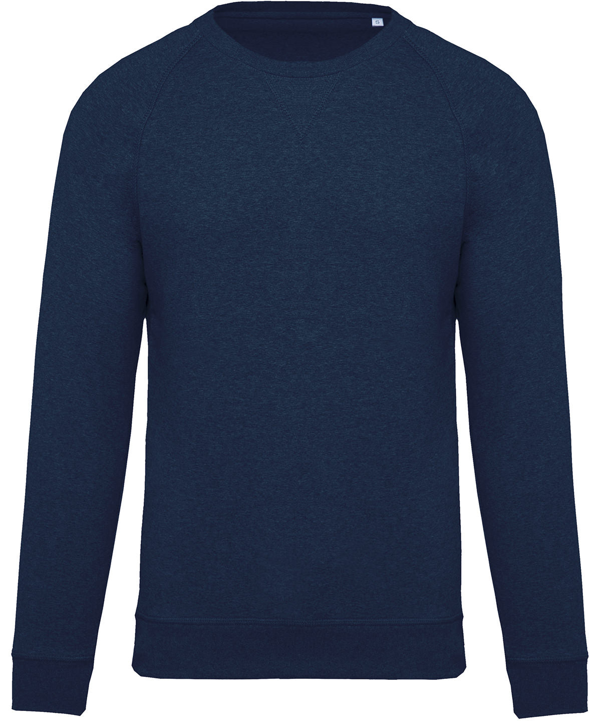 Men's organic cotton crew neck raglan sleeve sweatshirt