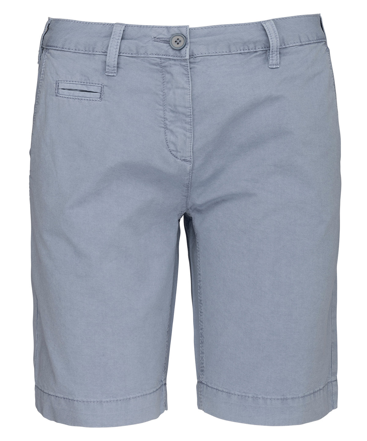 Ladies' washed effect Bermuda shorts
