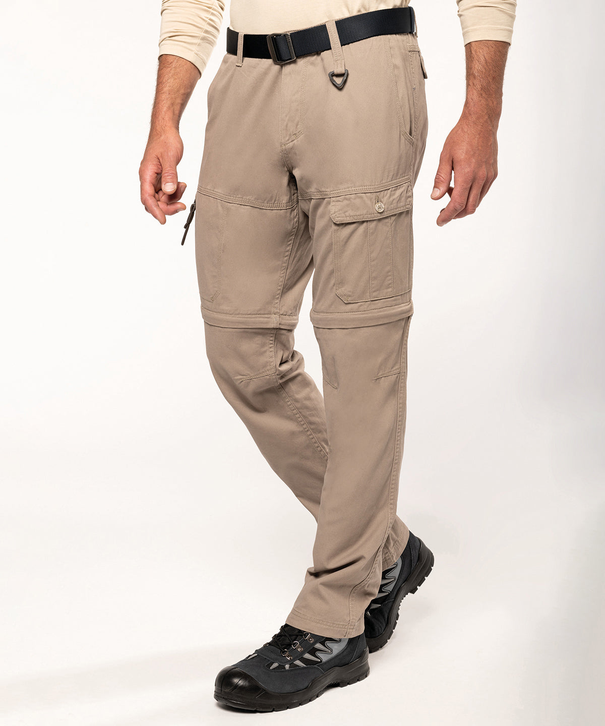 2-in-1 multi-pocket trousers