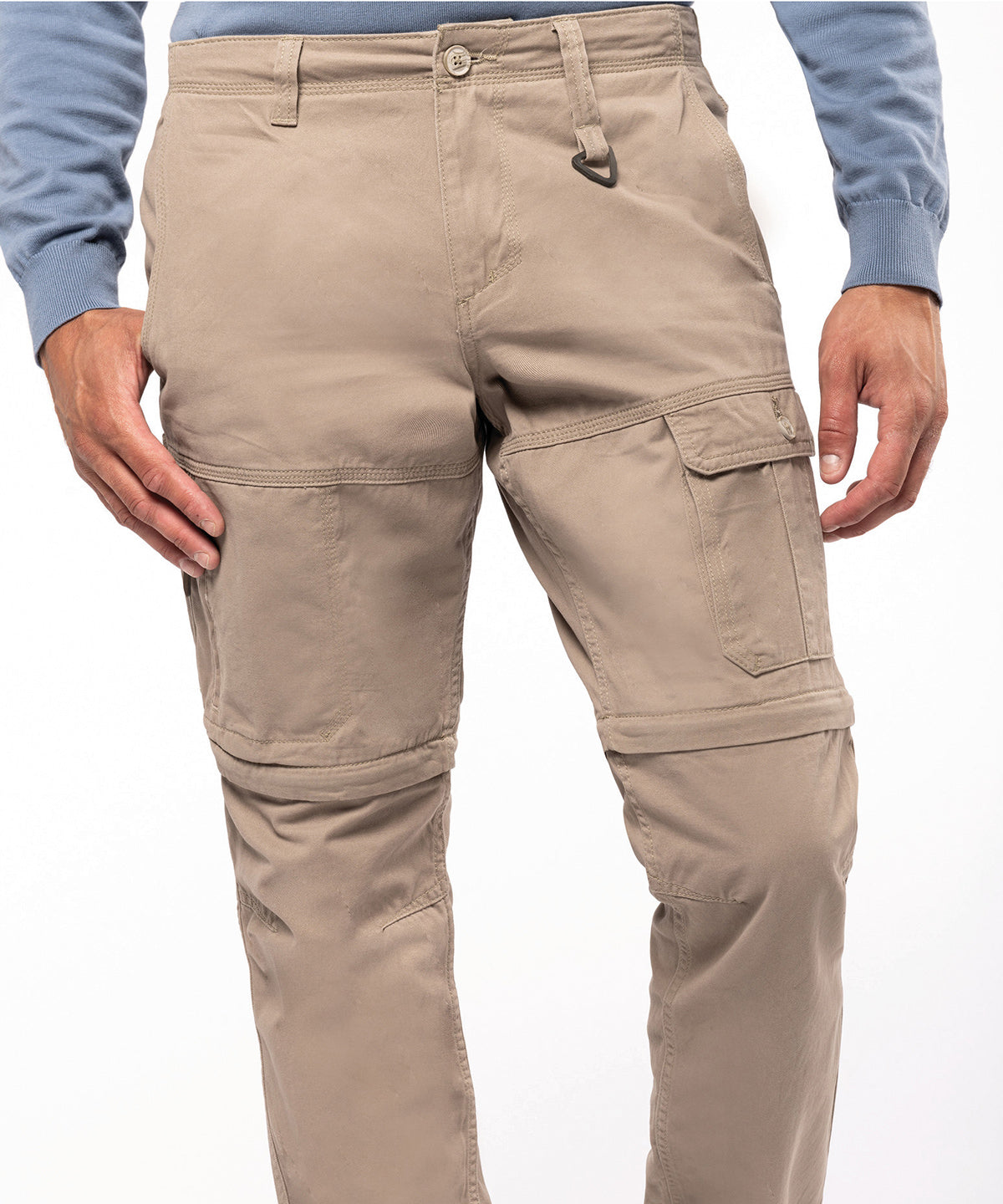 2-in-1 multi-pocket trousers