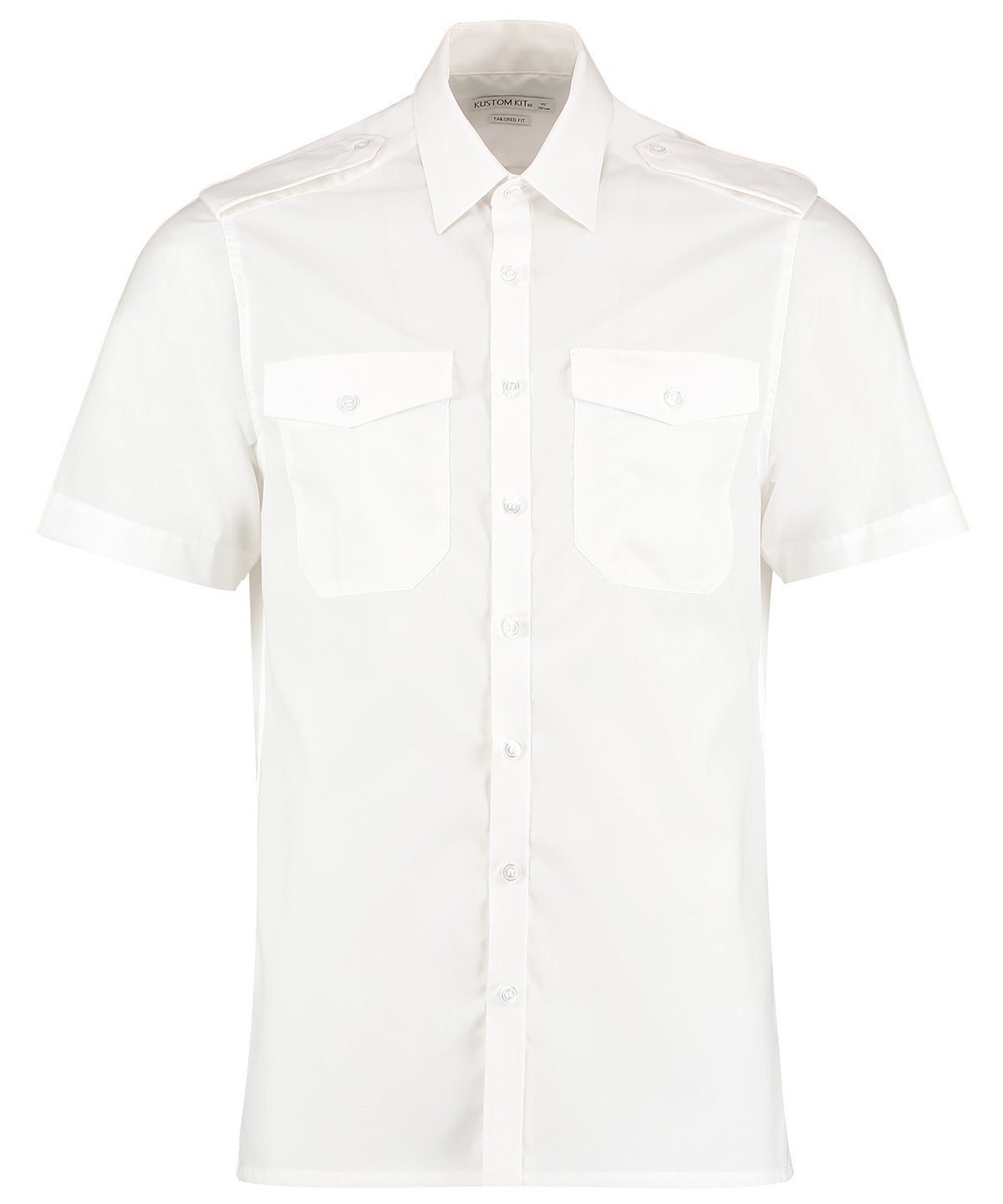 Pilot shirt short-sleeved (tailored fit)