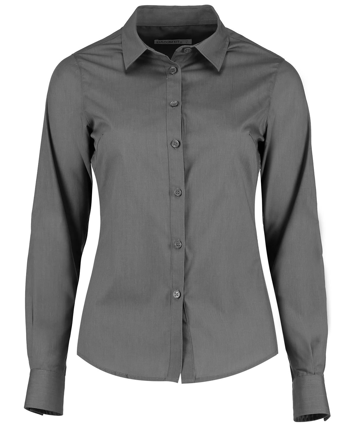 Women's poplin shirt long sleeve