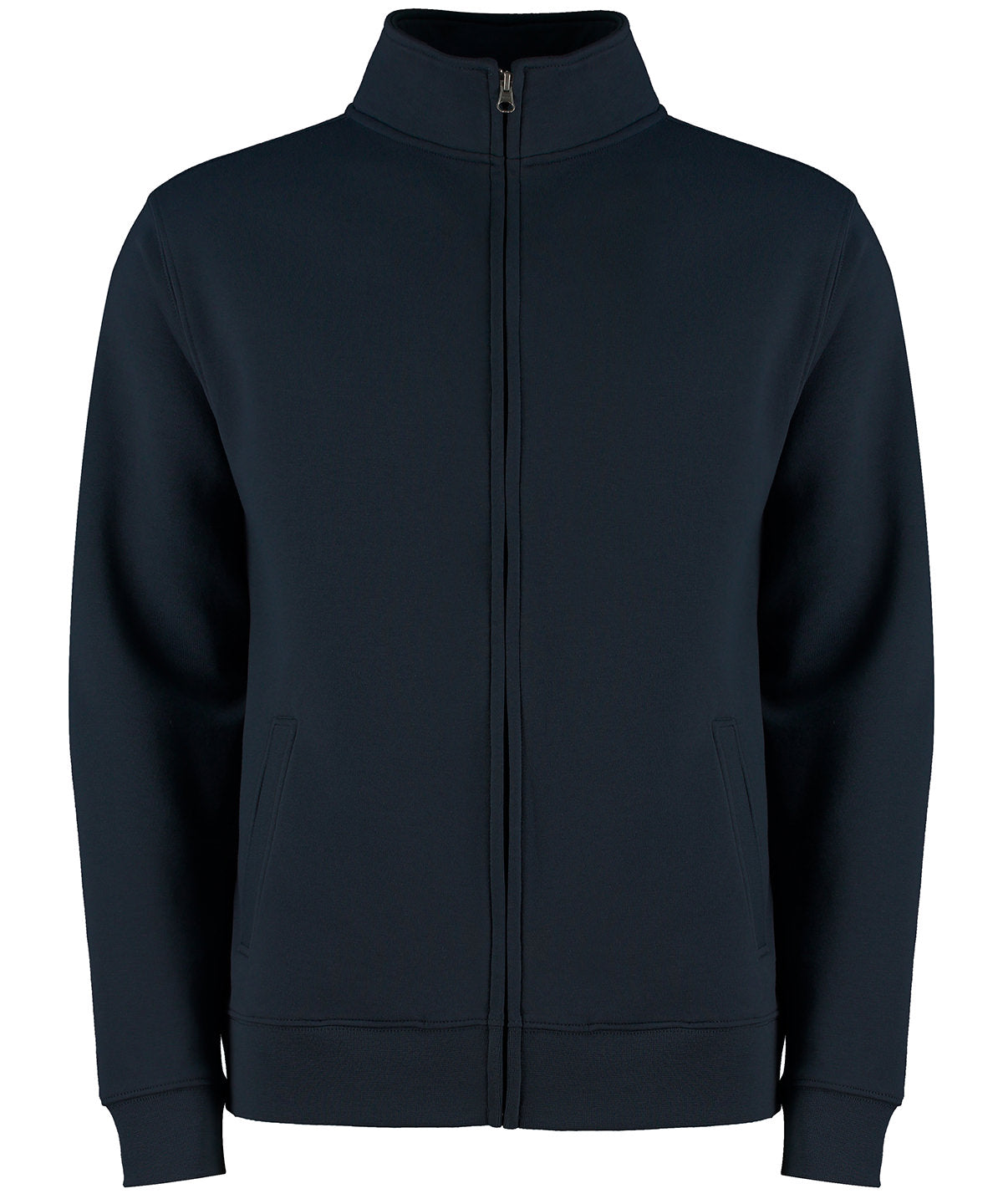 Regular fit zipped sweatshirt