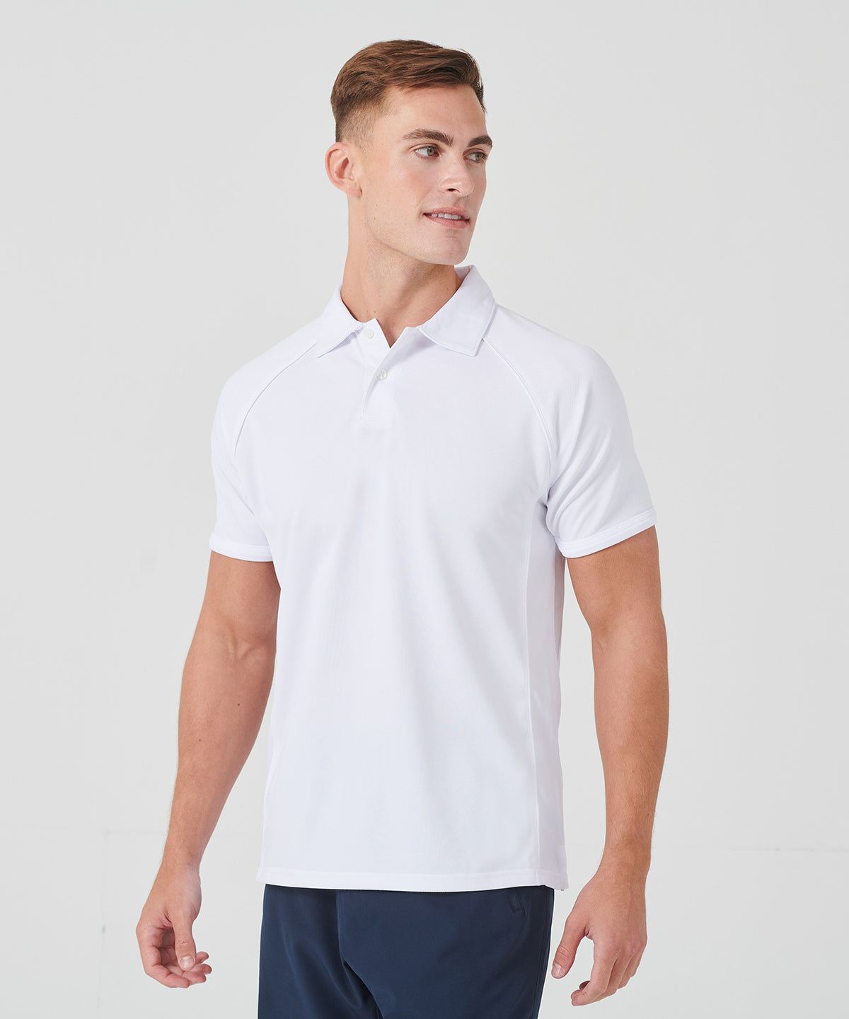 Piped performance polo
