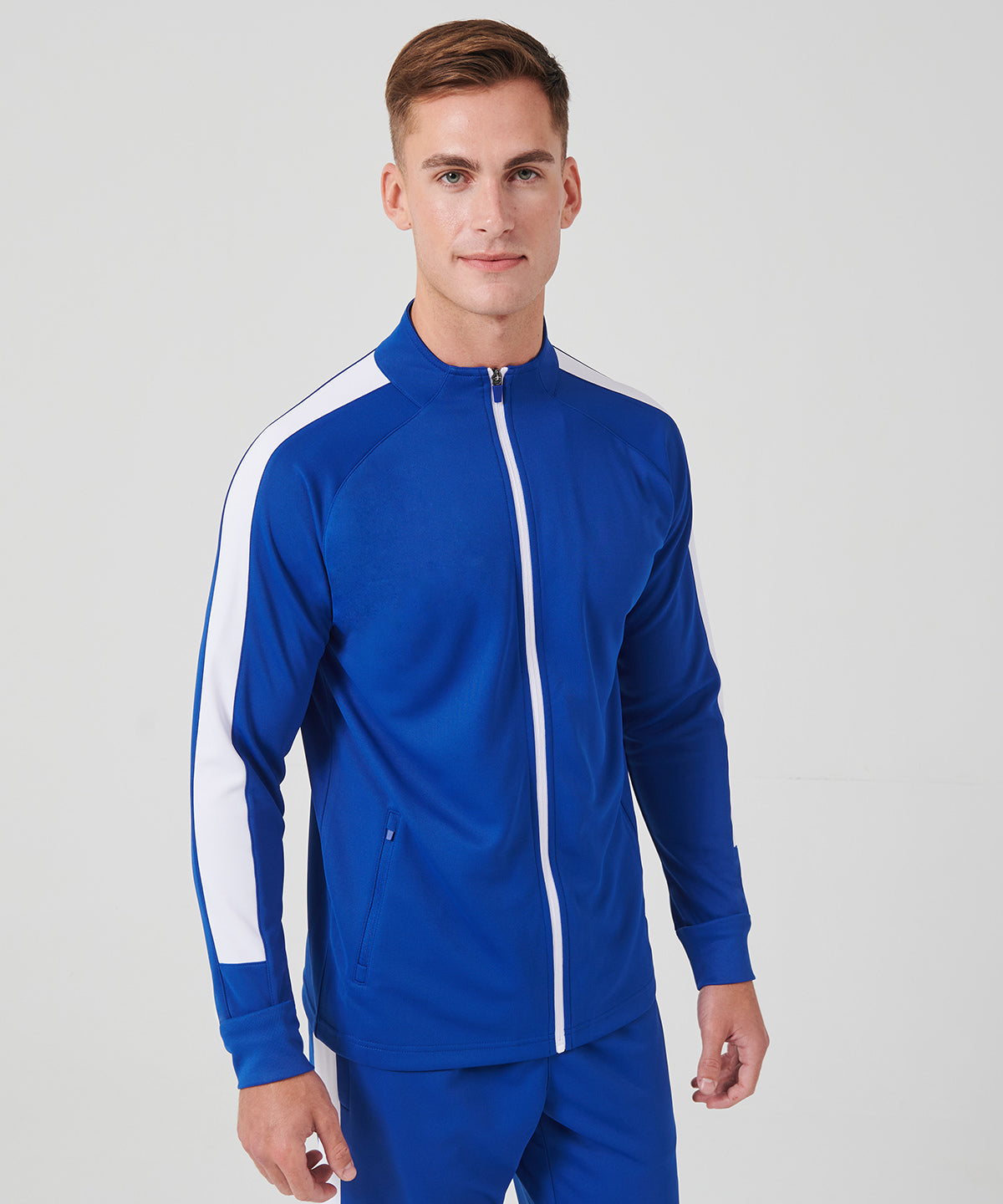 Knitted tracksuit top